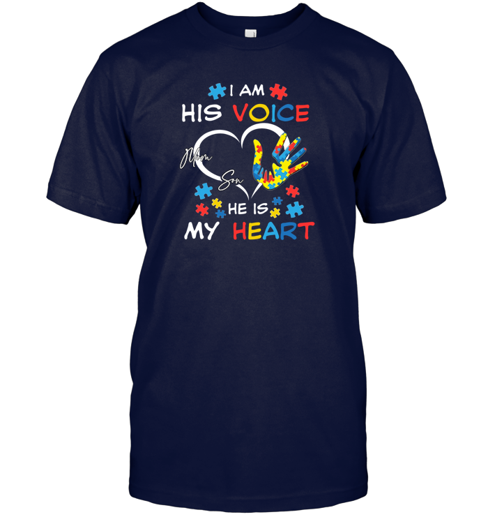 Autism Awareness Voice Heart T-Shirts