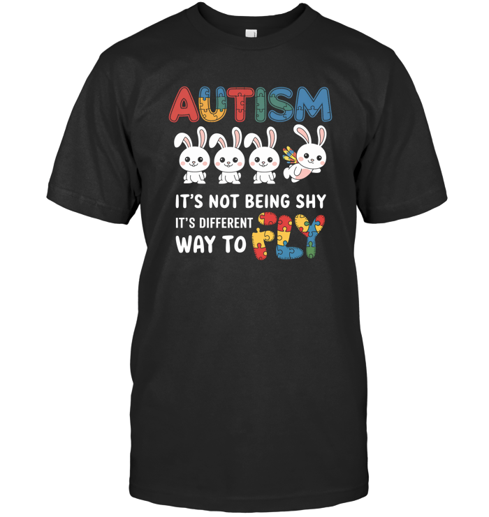 Autism Awareness Different Way to Fly T-Shirts